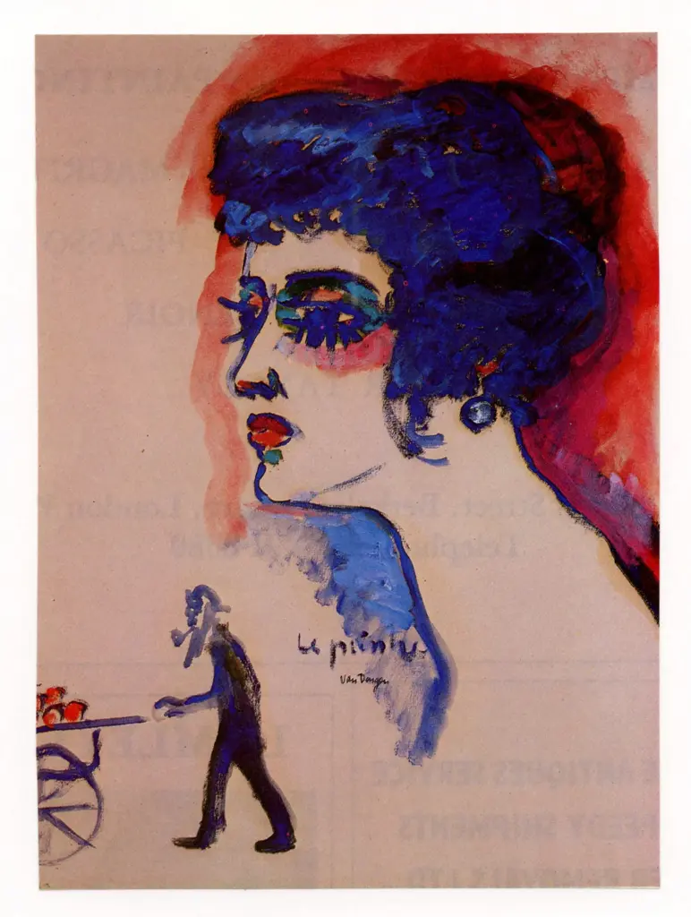 Anonimo , van Dongen, Kees - sec. XX - Ritratto femminile , fronte