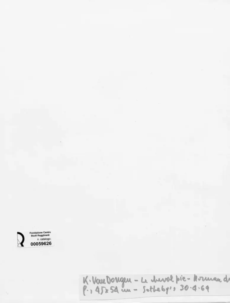 Anonimo, Anonimo , retro