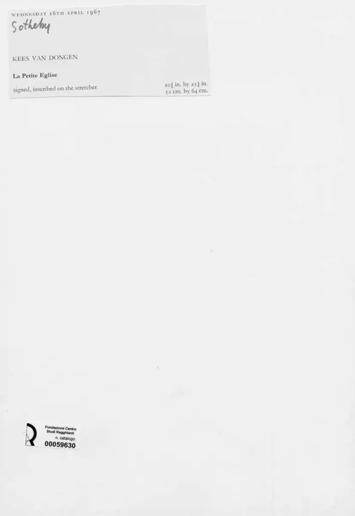 Anonimo, Anonimo , retro