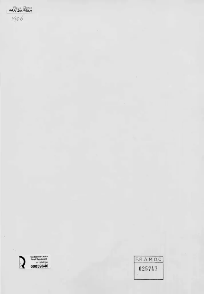 Anonimo, Anonimo , retro