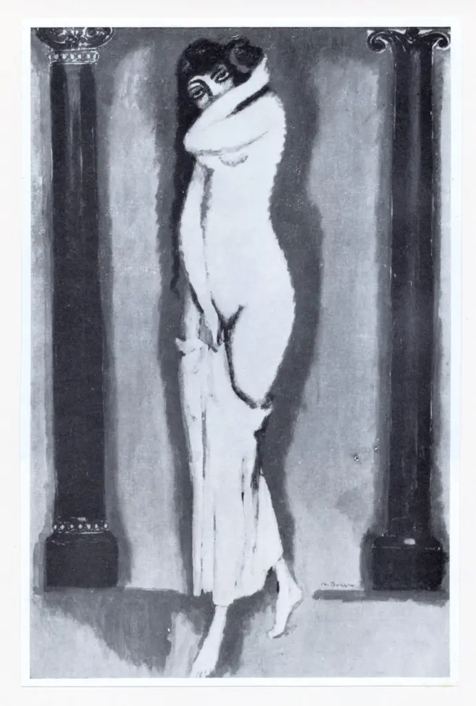 Anonimo , van Dongen, Kees - sec. XX - Nu a la rose , fronte