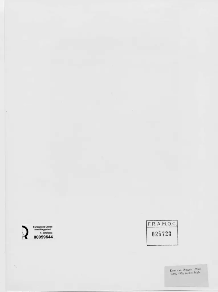 Anonimo, Anonimo , retro