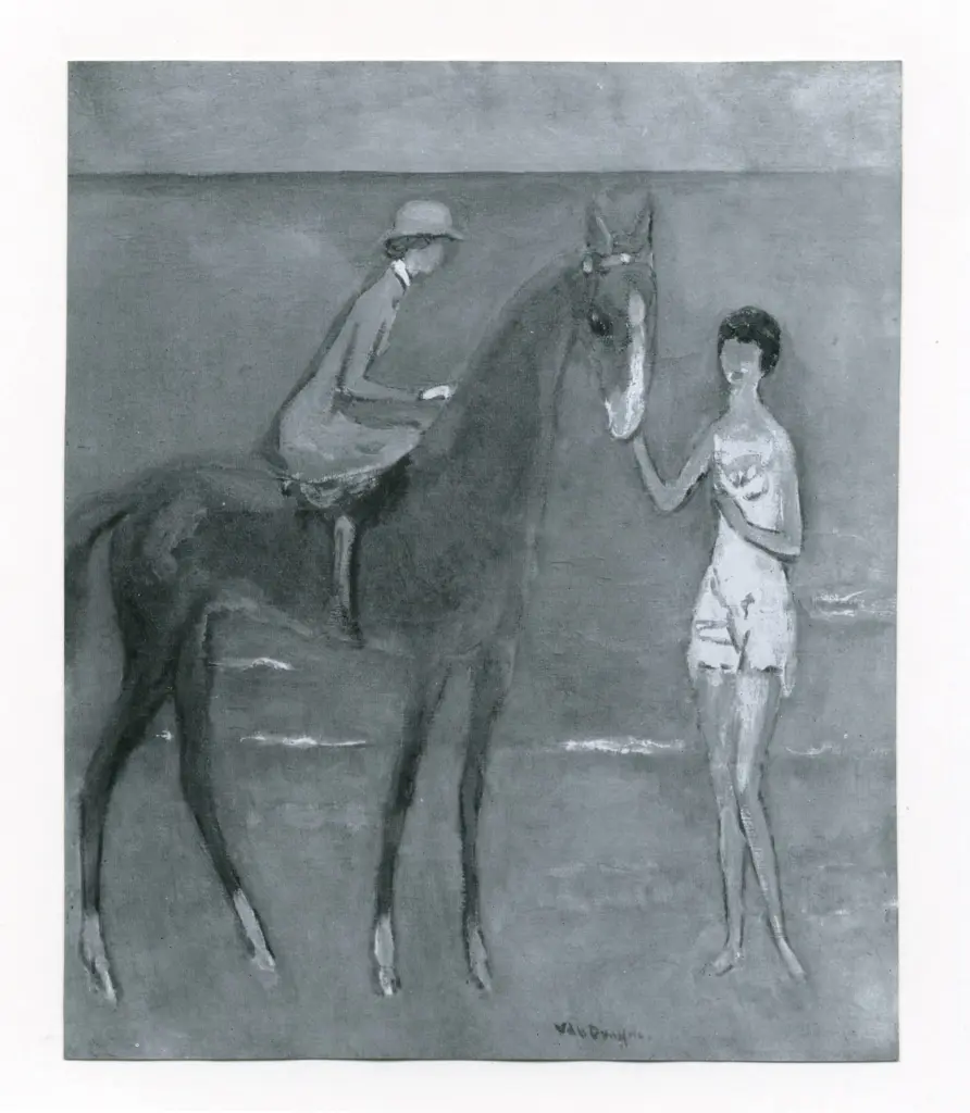 Anonimo , van Dongen, Kees - sec. XX - Amazzone e bagnante , fronte