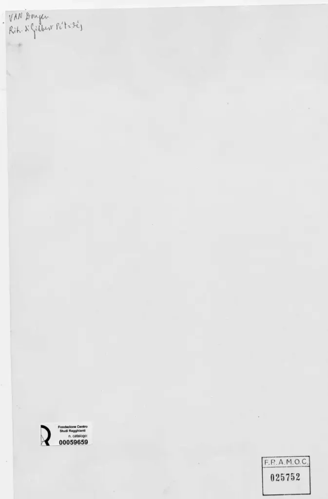 Anonimo, Anonimo , retro