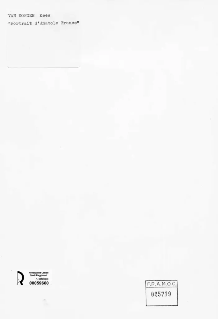 Anonimo, Anonimo , retro