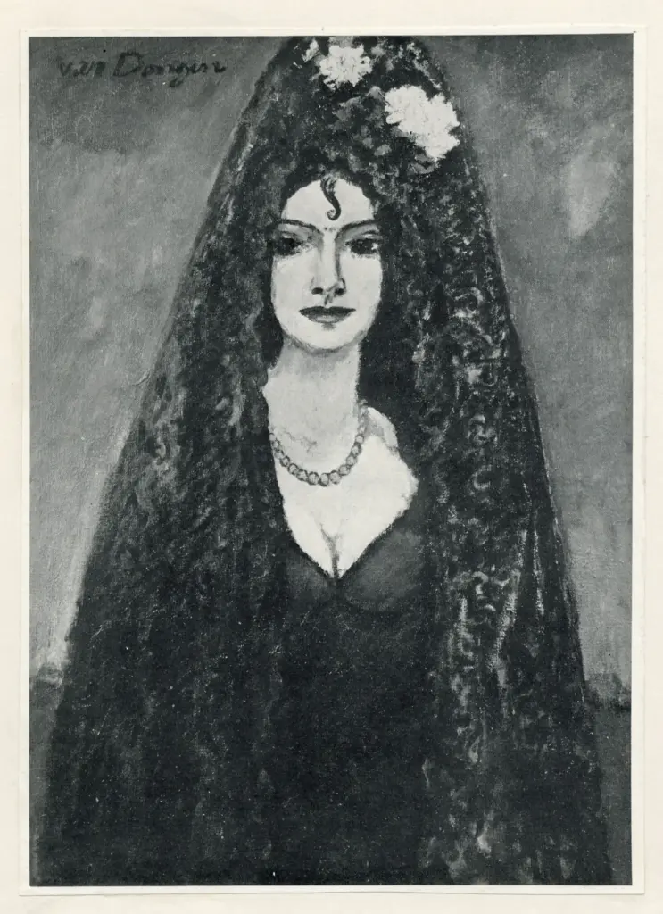 Anonimo , van Dongen, Kees - sec. XX - La spagnola , fronte