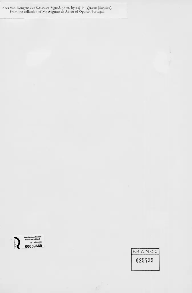 Anonimo , van Dongen, Kees - sec. XX - Les Danseuses , retro
