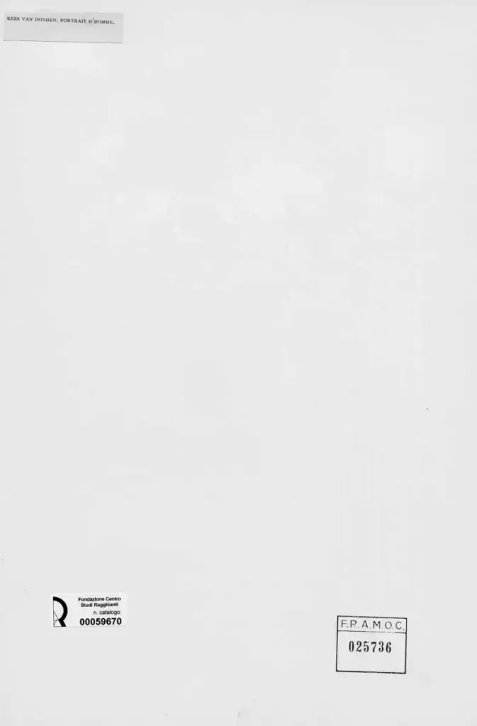 Anonimo, Anonimo , retro