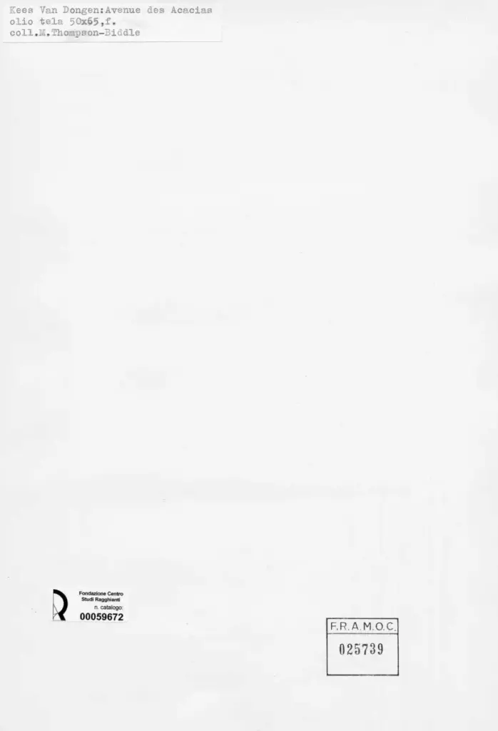 Anonimo, Anonimo , retro