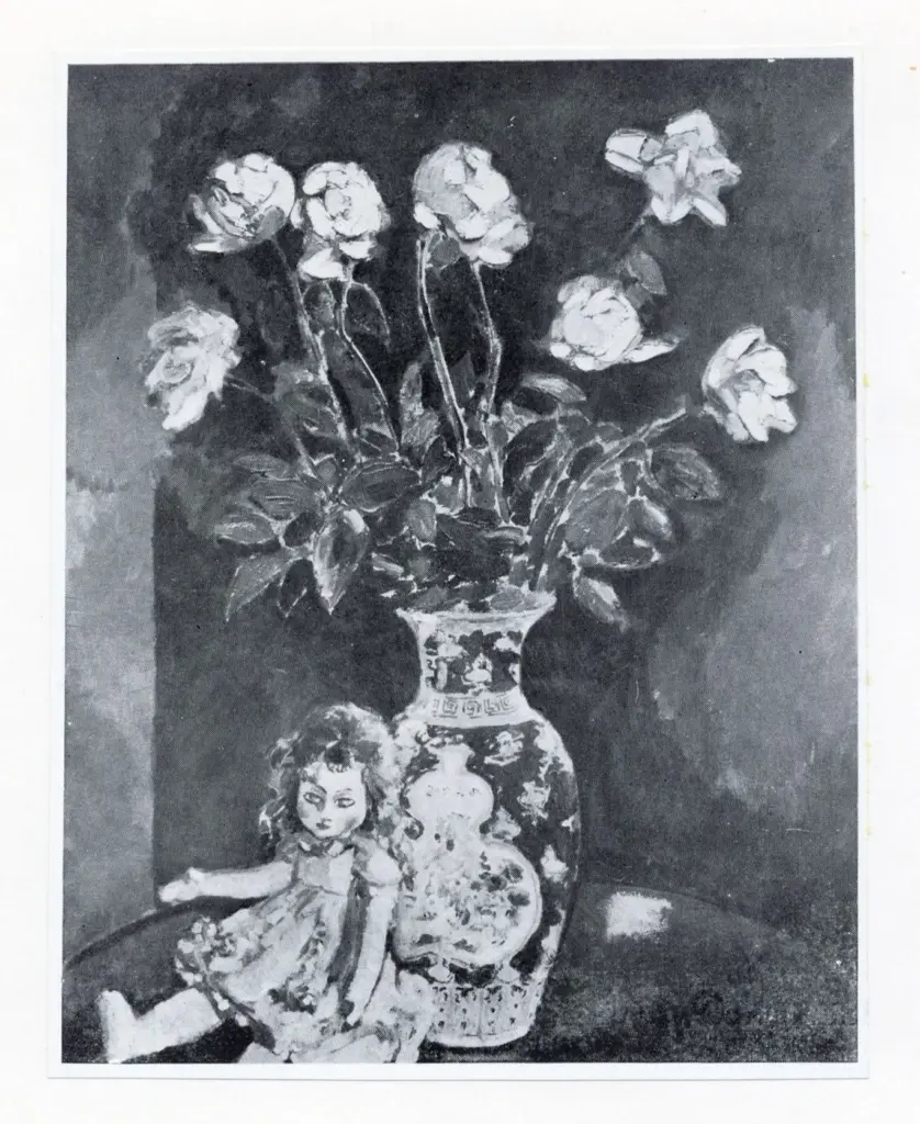 Anonimo , van Dongen, Kees - sec. XX - Vase de fleurs &agrave; la poup&eacute;e , fronte