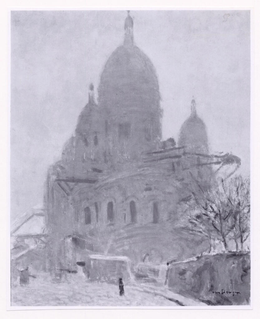 Anonimo , van Dongen, Kees - sec. XX - Le Sacré Coeur le matin , fronte