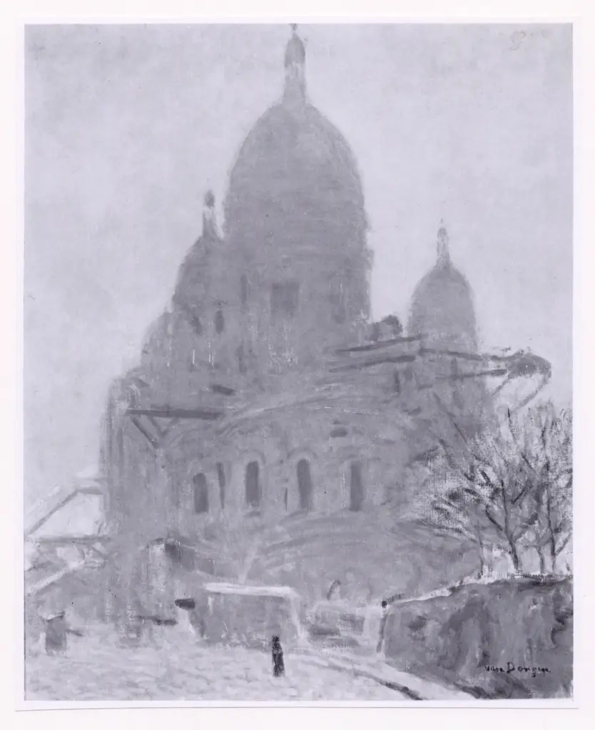 Anonimo , van Dongen, Kees - sec. XX - Le Sacr&eacute; Coeur le matin , fronte