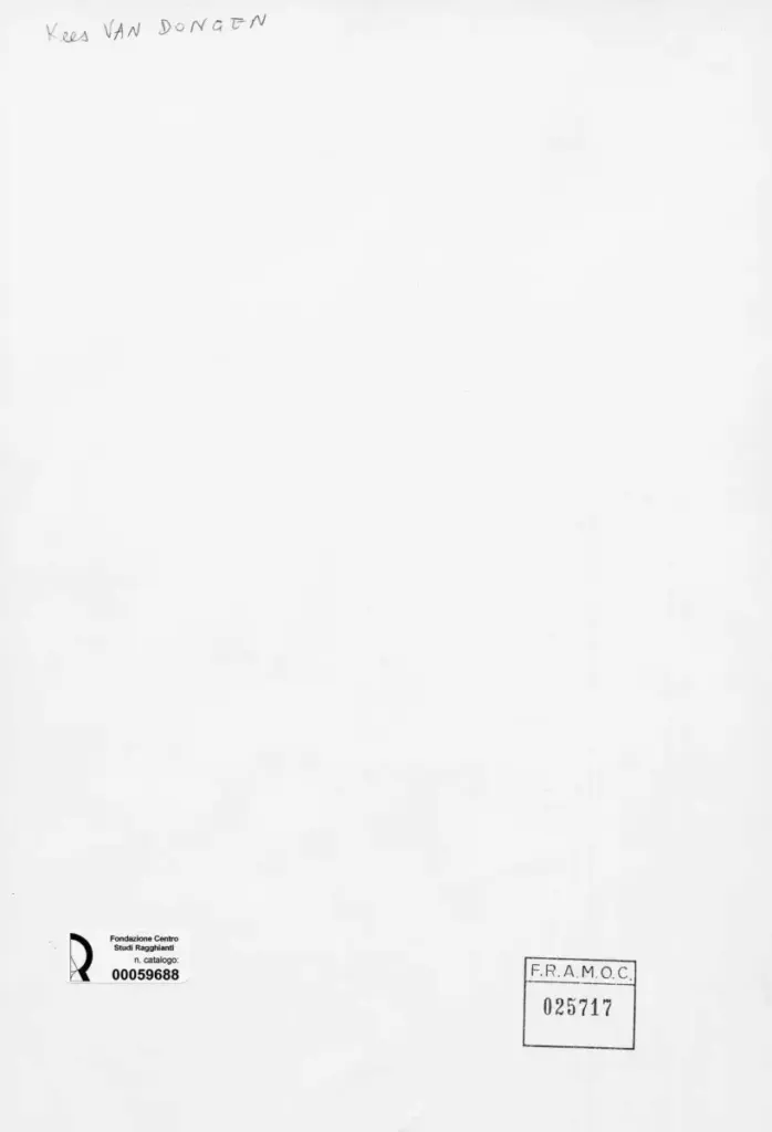 Anonimo, Anonimo , retro