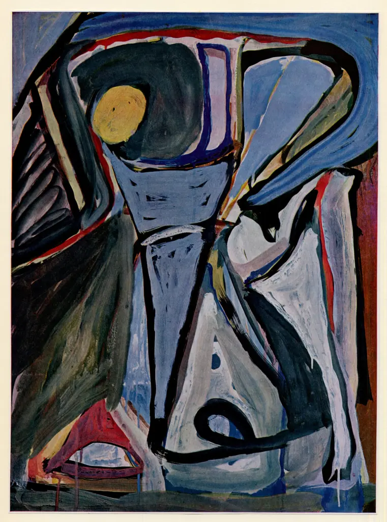 Anonimo , van Velde, Bram - sec. XX - Composizione , fronte