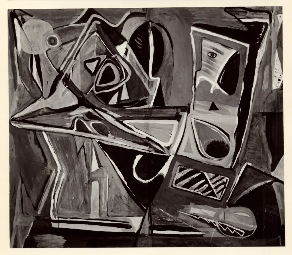 Anonimo , van Velde, Bram - sec. XX - Peinture , fronte