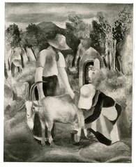 Anonimo , Kisling, Moise - sec. XX - Melkzeit , fronte