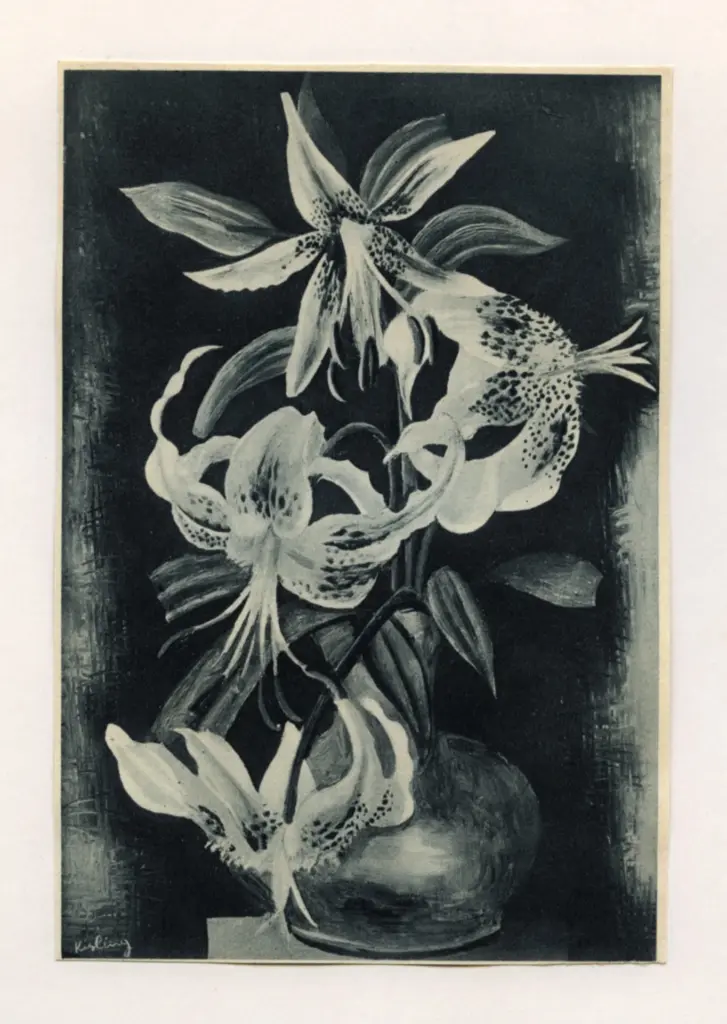 Vaux, Marc , Kisling, Moise - sec. XIX/ XX - Fleurs , fronte