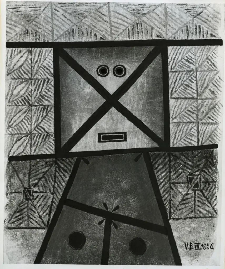 Anonimo , Brauner, Victor - sec. XX; sec. XX - , fronte