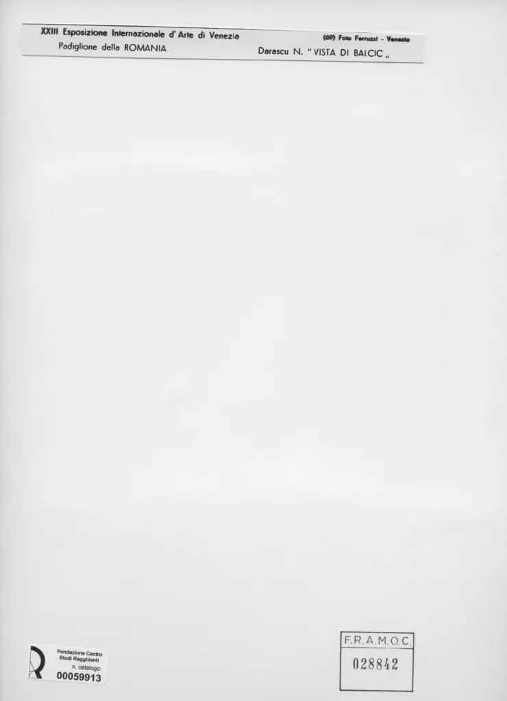 Fotografia Ferruzzi , Darascu, Nicolae - sec. XX - Vista di Balcic , retro
