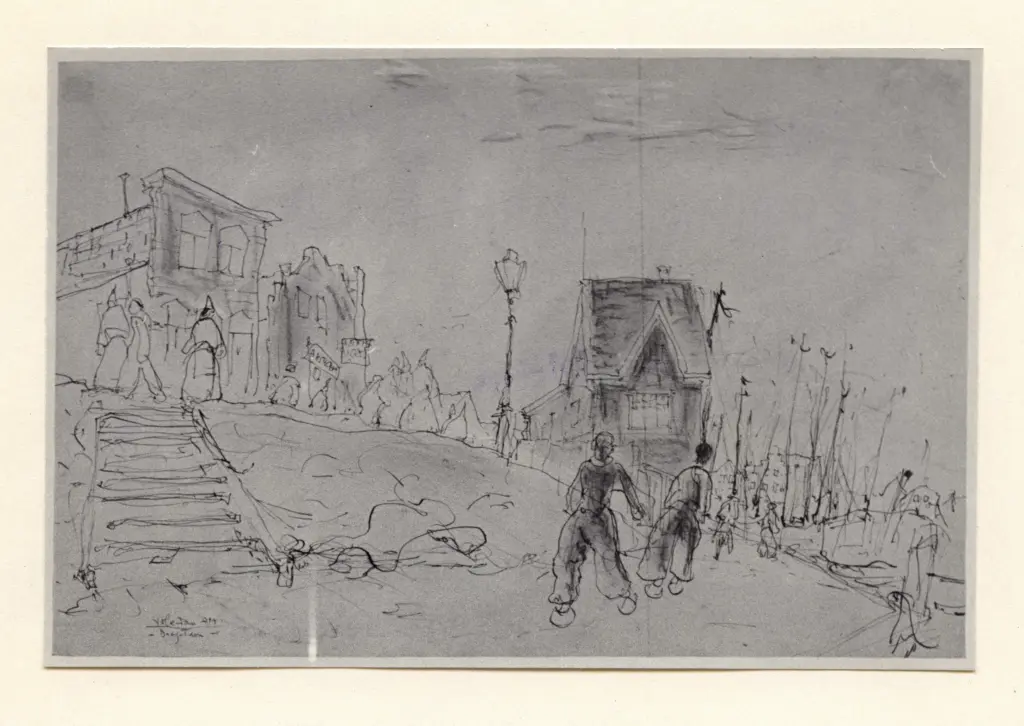 Dragutescu, Eugenio , Gruppo di uomini