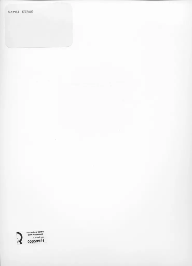 Anonimo, Anonimo , retro