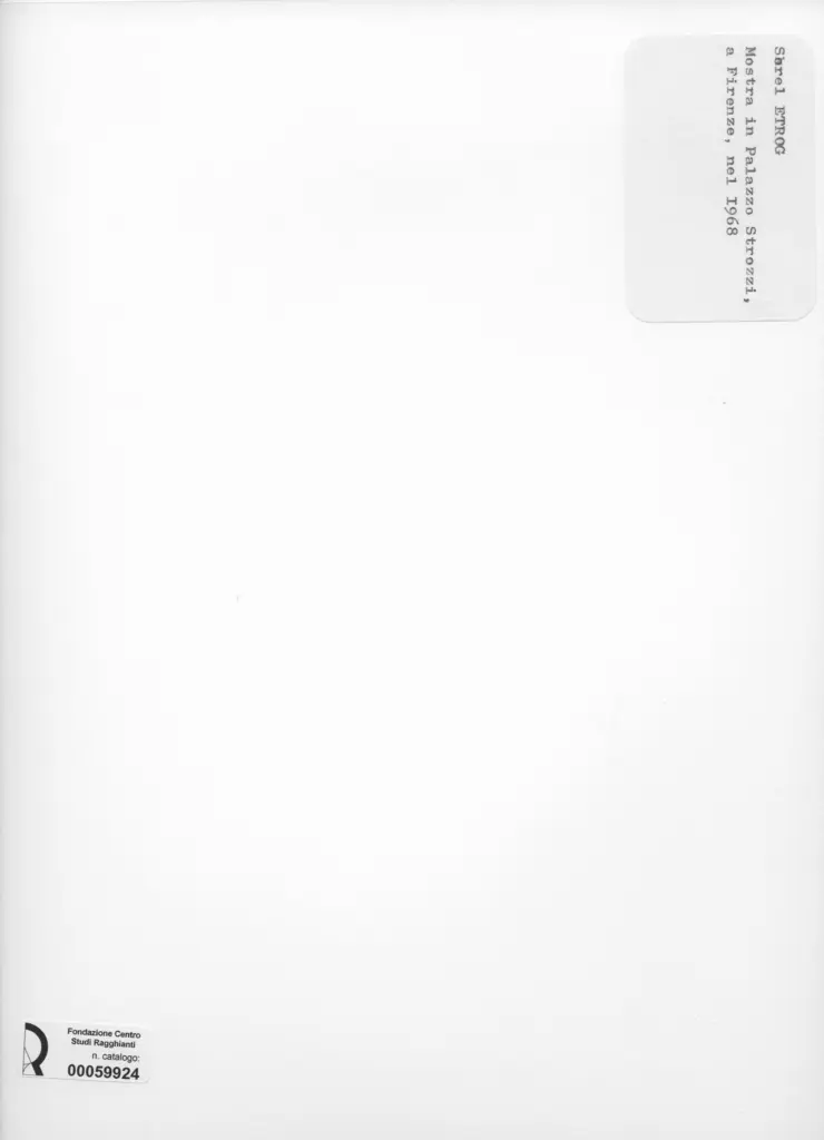 Anonimo , Etrog, Sorel , retro