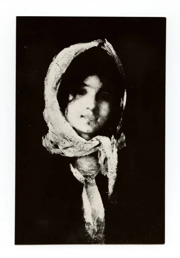 Anonimo , Grigoresco, Niculae - sec. XX - Testa di zingara , fronte