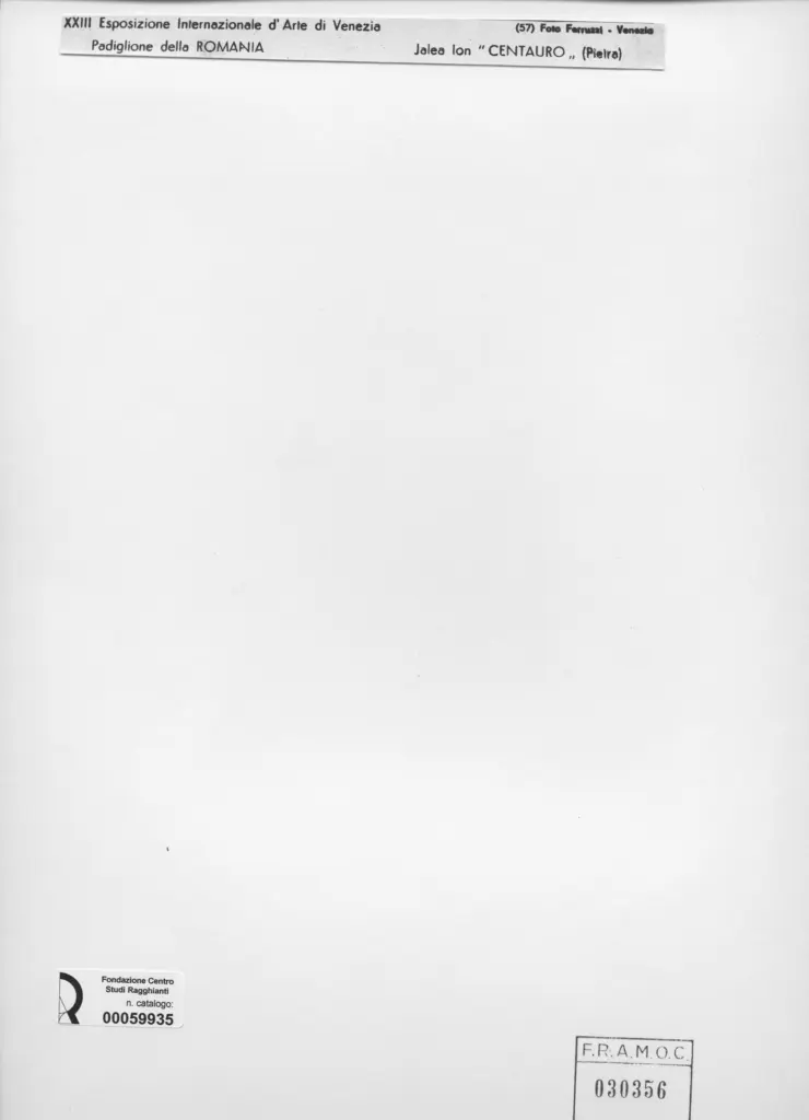 Fotografia Ferruzzi , Jalea, Ion - sec. XX - Centauro , retro