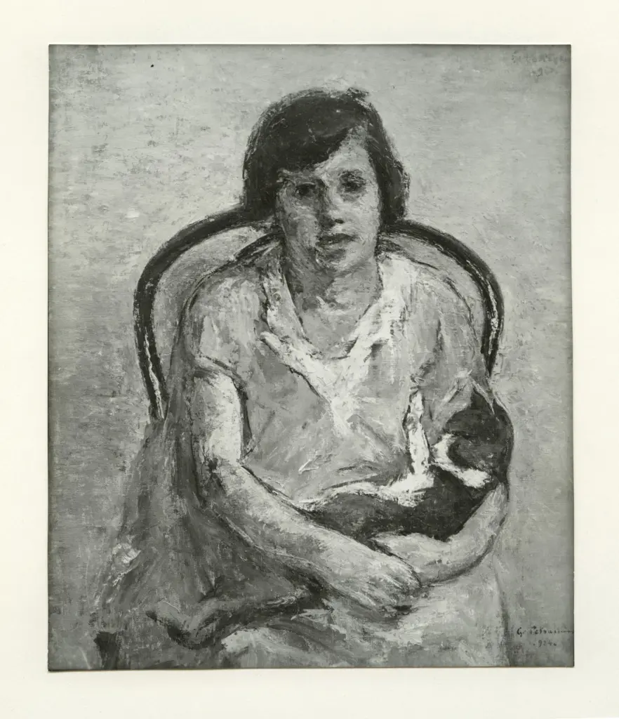 Fotografia Ferruzzi , Petrascu, Gheorghe - sec. XX - Bambina , fronte