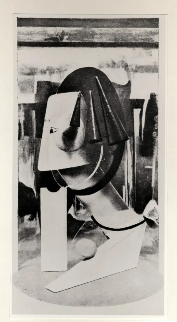 Anonimo , Archipenko, Alexander - sec. XX - Ritratto di M.me Archipenko , fronte