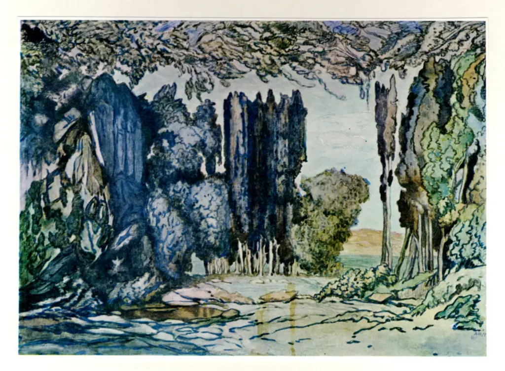 Bakst, Leon - sec. XX - , fronte