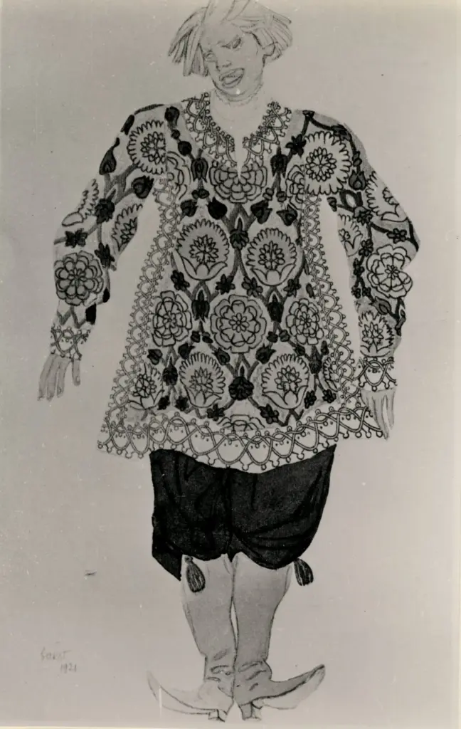 Bakst, Leon , Buffon russe