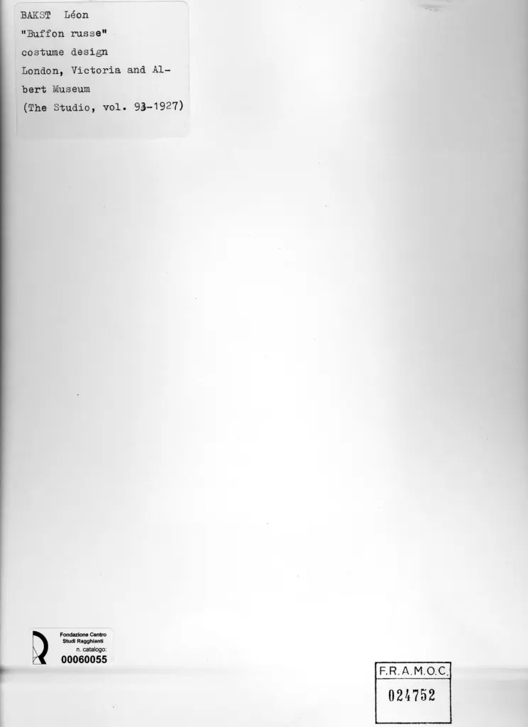 Bakst, Leon , retro