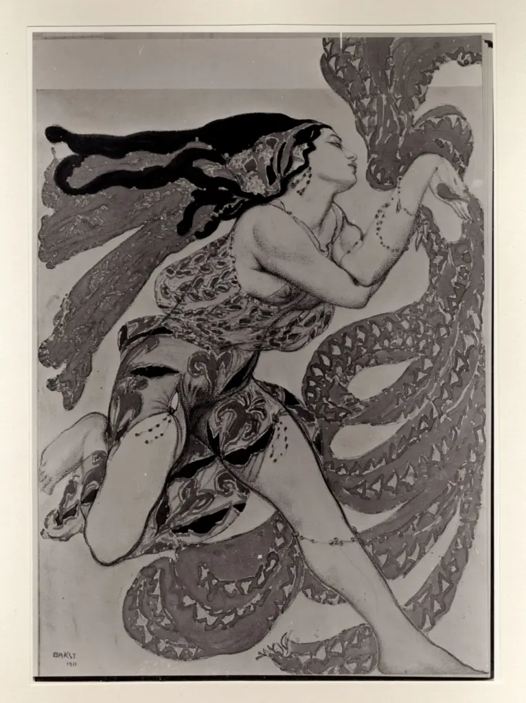 Bakst, Leon - sec. XX - , fronte