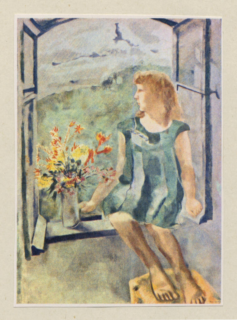 Chagall, Marc , La figlia alla finestra