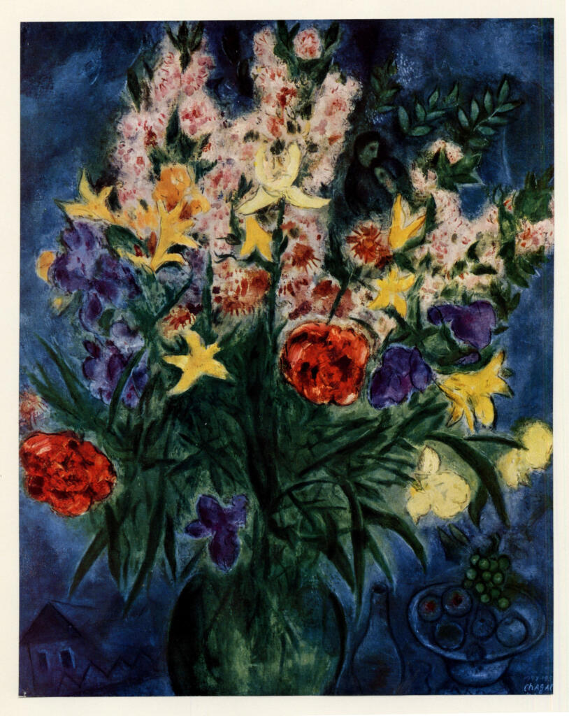 Anonimo , Chagall, Marc - sec. XX - Grand bouqut de fleurs , fronte