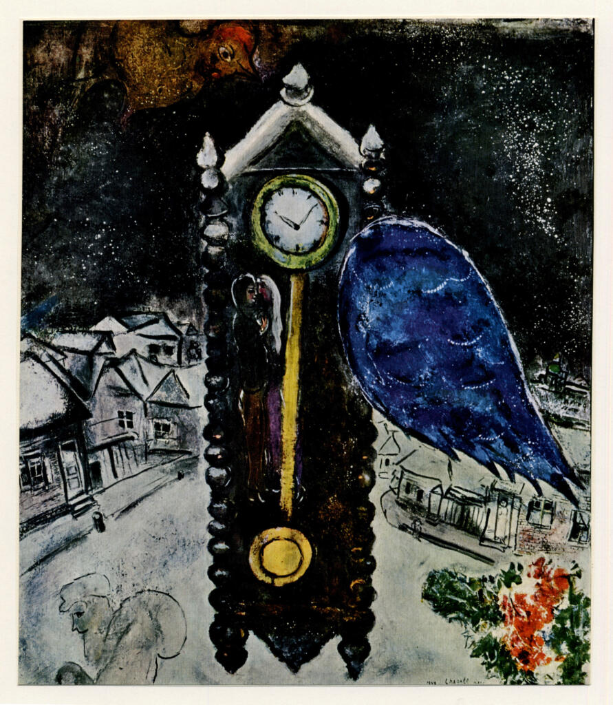 Anonimo , Chagall, Marc - sec. XX - La pendola , fronte