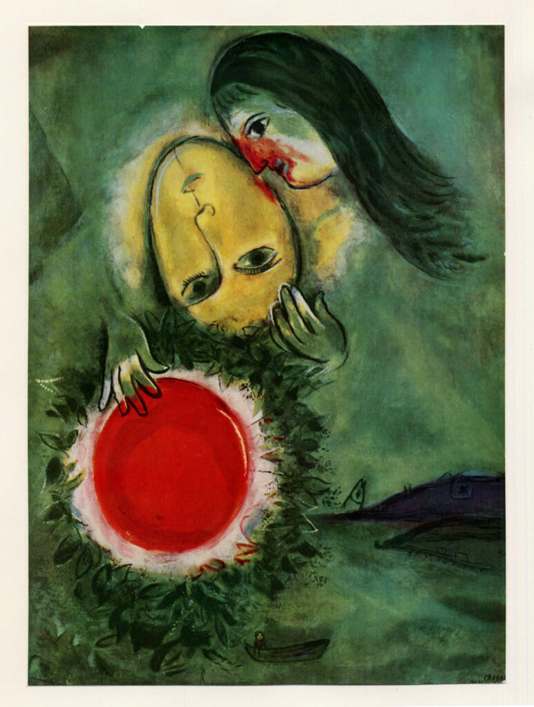 Anonimo , Chagall, Marc - sec. XX - Il sole a S. Jean , fronte