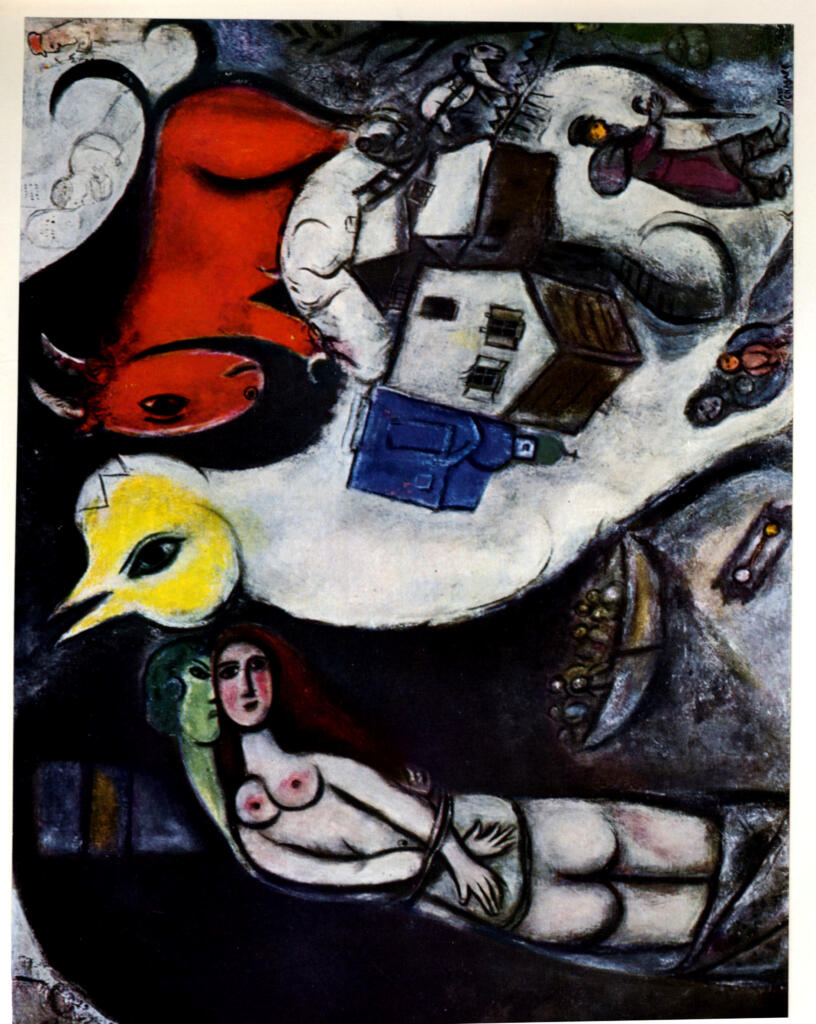Anonimo , Chagall, Marc - sec. XX - Le couple , fronte