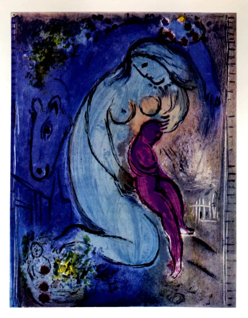 Anonimo , Chagall, Marc - sec. XX - Quai aux fleurs , fronte