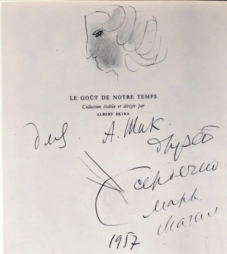 Chagall, Marc , fronte