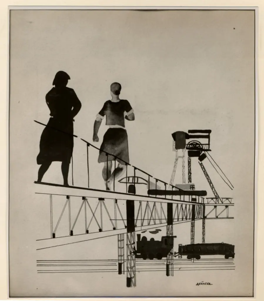 Deineka, Alexandre , Sul Cantiere