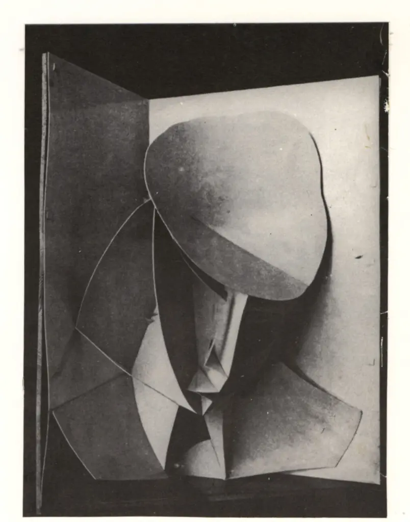 Anonimo , Gabo, Naum - sec. XX - Testa di donna , fronte