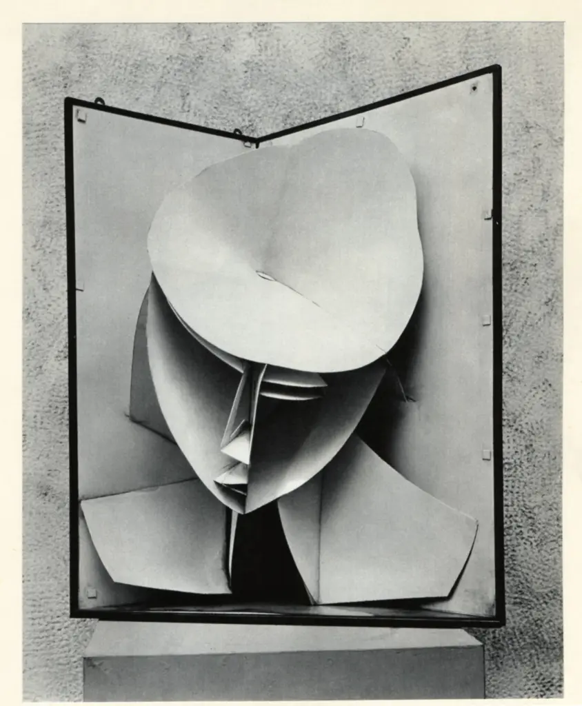 Anonimo , Gabo, Naum - sec. XX - Testa di donna , fronte