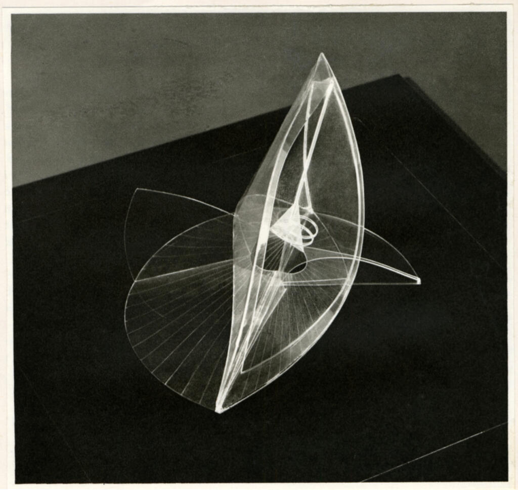 Anonimo , Gabo, Naum - sec. XX - Spiral Theme , fronte