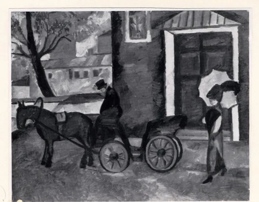 Anonimo , Gontcharova, Natalia - sec. XX , fronte