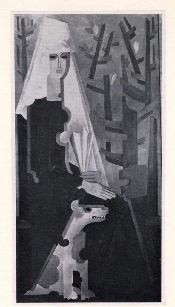 Anonimo , Gontcharova, Natalia - sec. XX , fronte