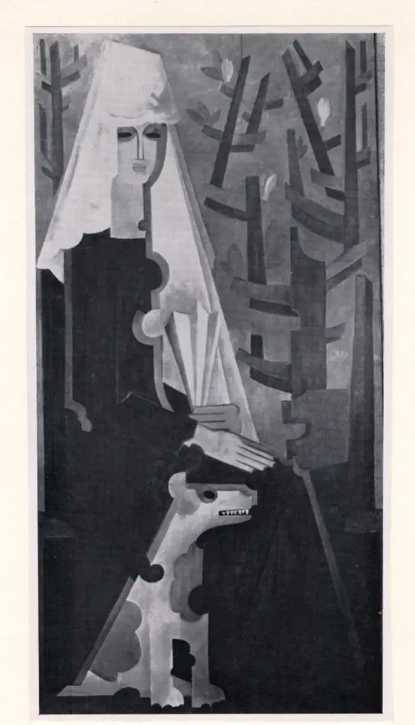 Anonimo , Gontcharova, Natalia - sec. XX , fronte