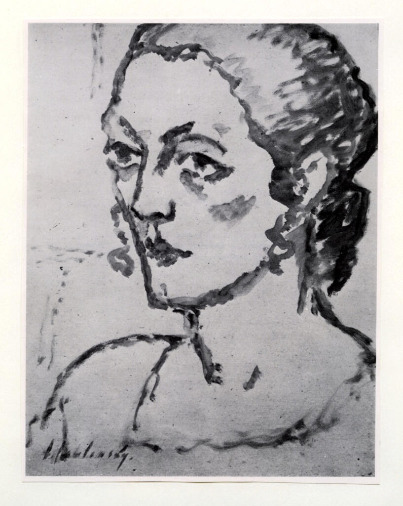 Anonimo , Jawlensky, Alexej - sec. XX - Lisa Kummels , fronte