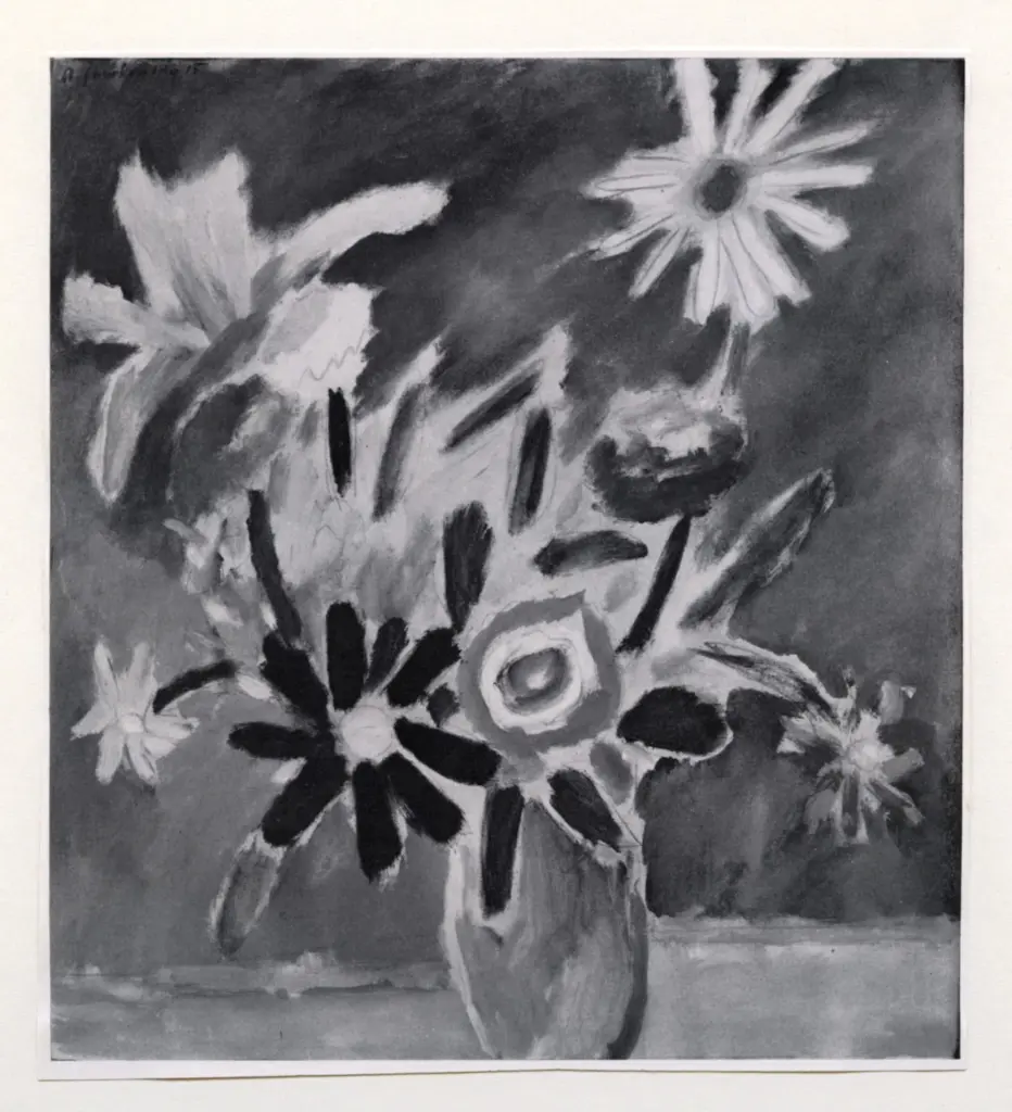 Anonimo , Jawlensky, Alexej - sec. XX - Fiori , fronte